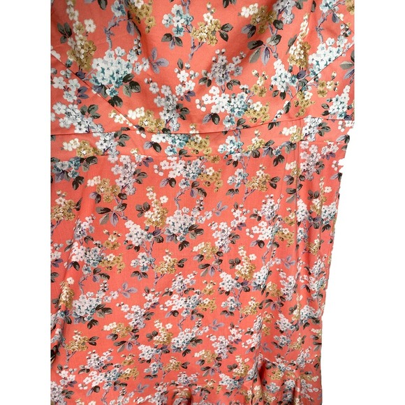 Women's J.Crew X Liberty Josephine Floral Cotton Poplin Dress Ruffle Hem NWT - Picture 8 of 15